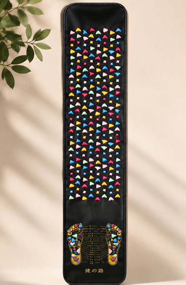 Esterilla de reflexologia Andante, tamano Extra Long 175x35 cm