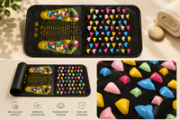 Andante reflexology mat - Original size - benefits overview